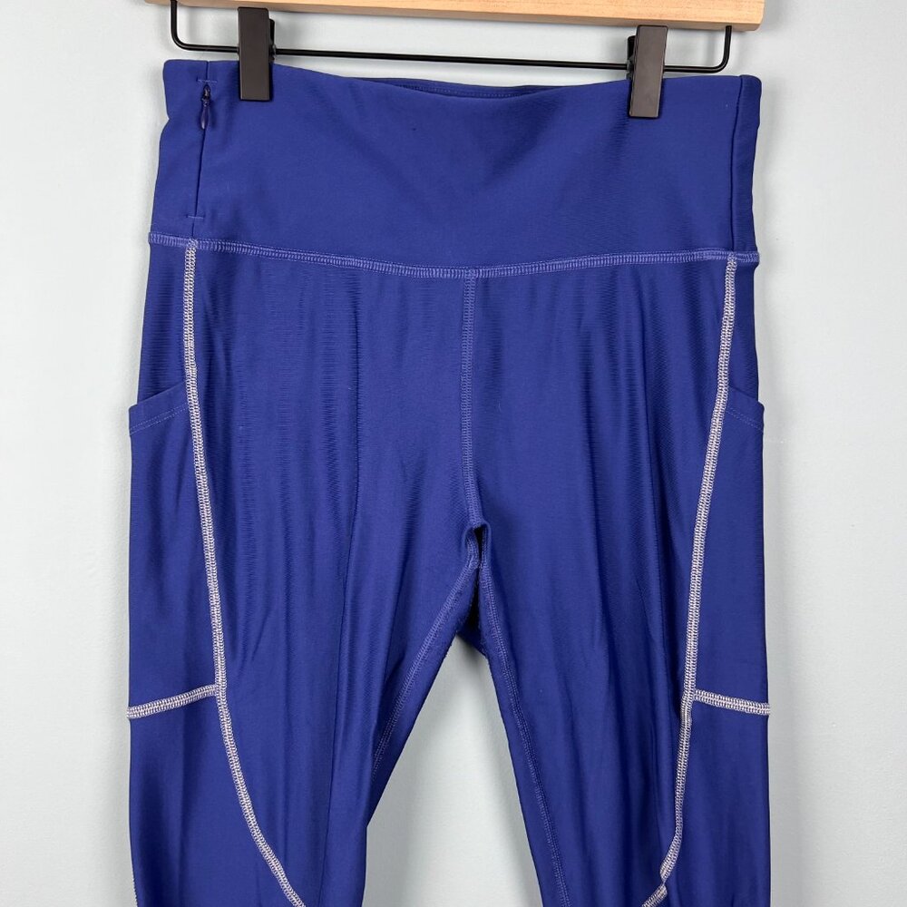 Therma-Flex HW Reflective Pocket Legging INDIGO/REFLECTIVE SILVER Medium - Picture 4 of 10